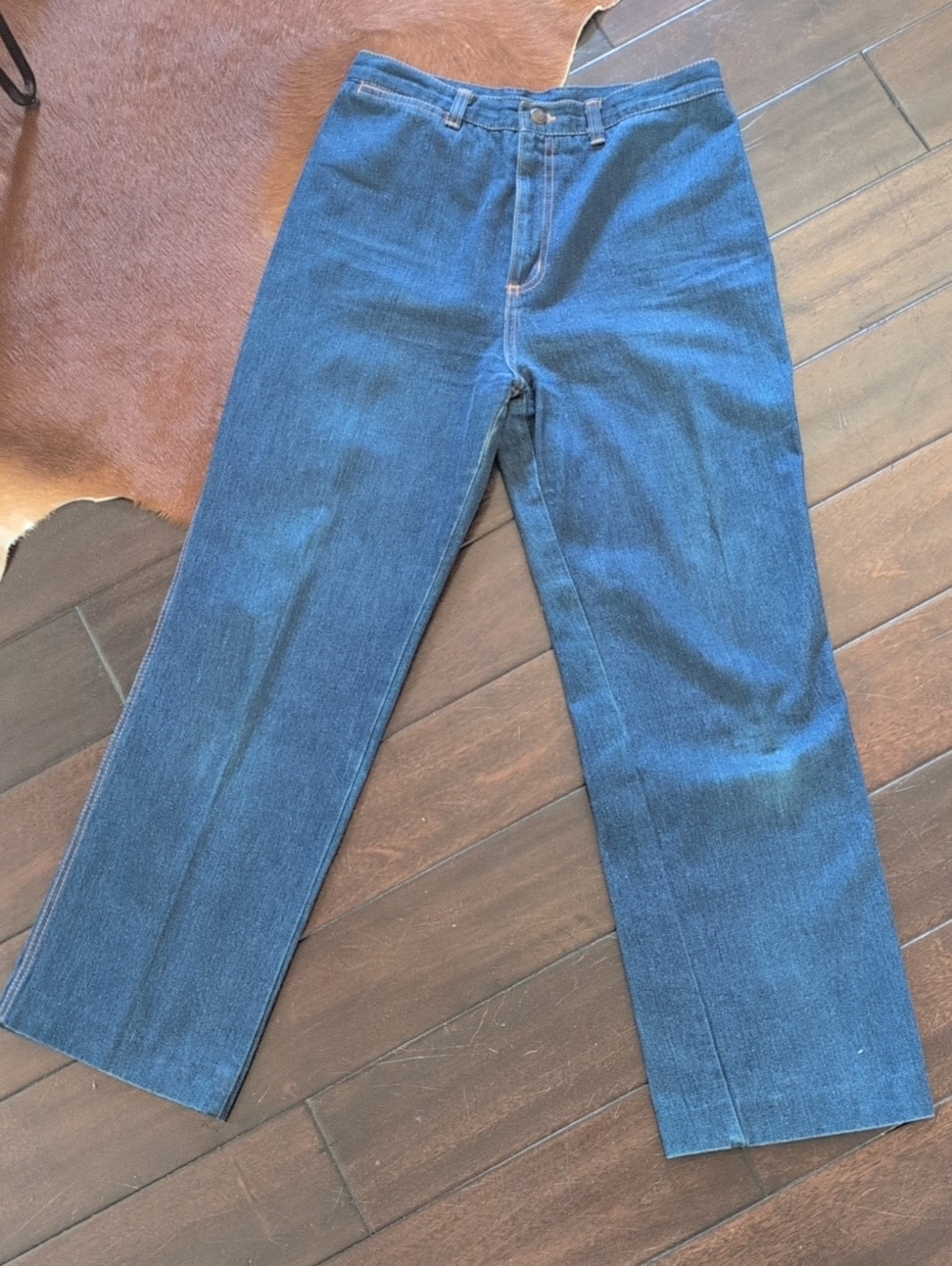 Vintage 70's Dark Blue Jeans